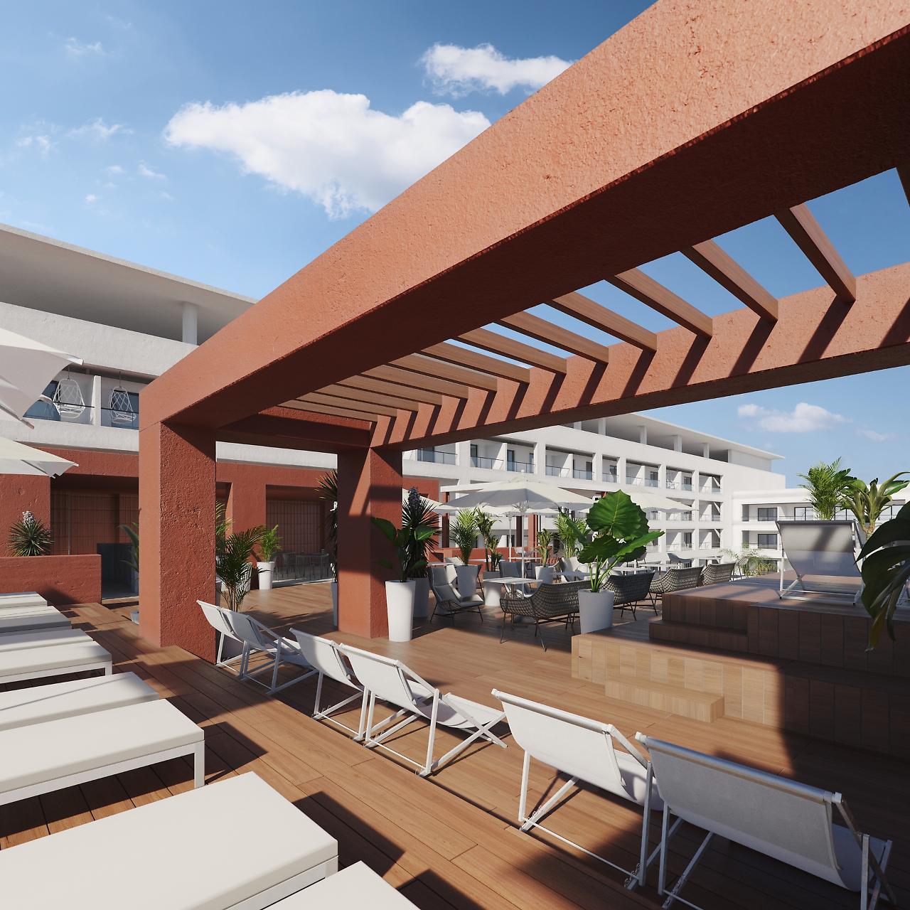 Estival Park Almaris Hotel La Pineda Exterior photo